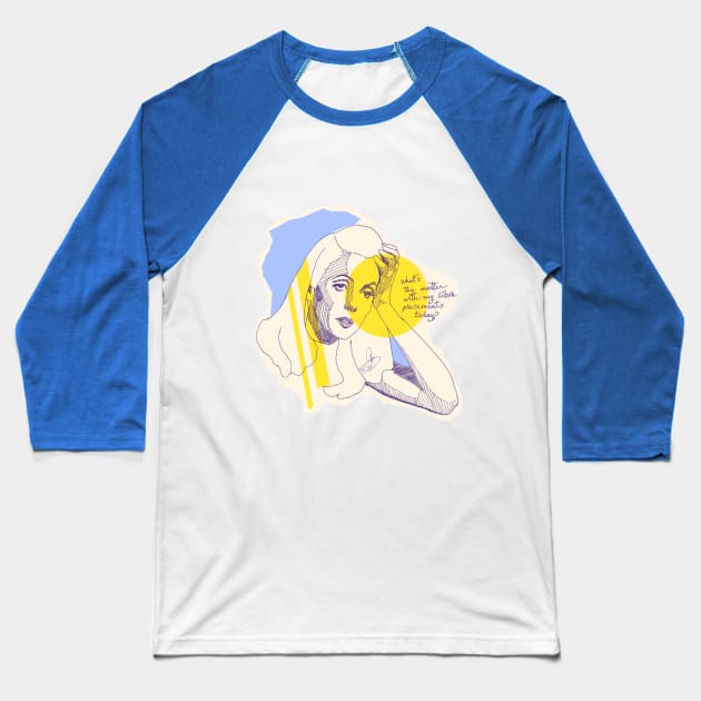 Such a Libra, Catherine! Baseball T-Shirt by meemees60s